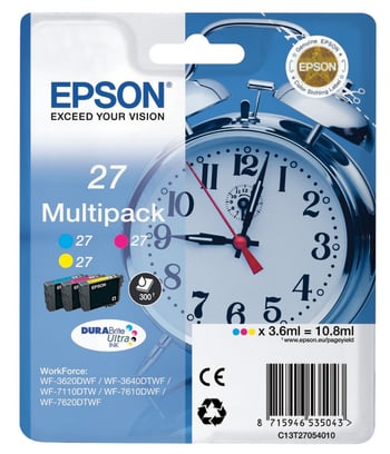 Epson 27 Colour Ink Cartridge Multipack
