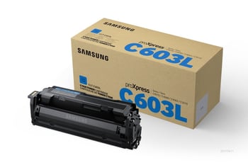 Samsung CLT-C603L Cyan Toner Cartridge