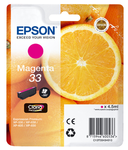 Epson 33 Magenta Ink Cartridge
