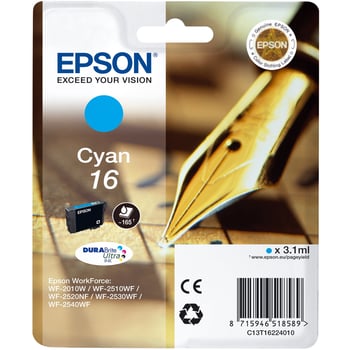 Epson 16 Cyan Ink Cartridge