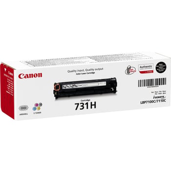 Canon 731H-BK High Capacity Black Toner Cartridge