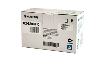 Sharp MXC30GTC Cyan Toner Cartridge