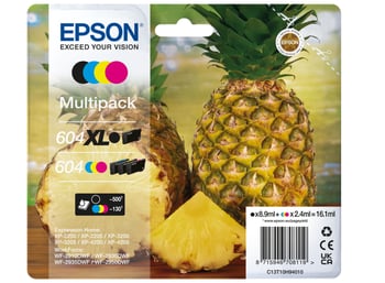 Epson 604XL Black / 604 Colour Ink Cartridge Multipack