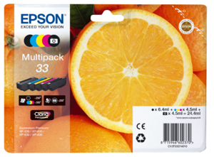 Epson 33 Ink Cartridge Multipack
