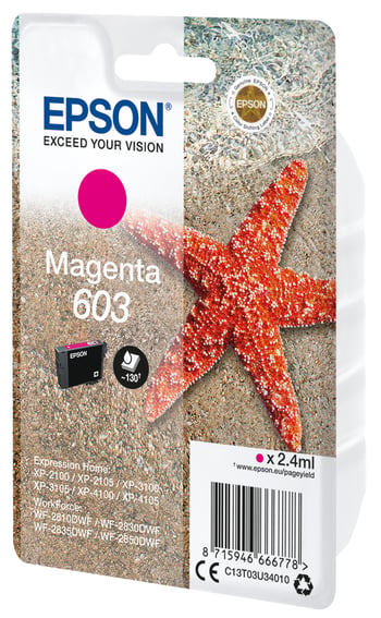 Epson 603 Magenta Ink Cartridge