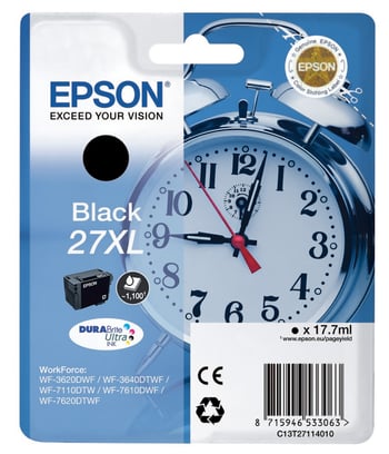 Epson 27XL Black Ink Cartridge