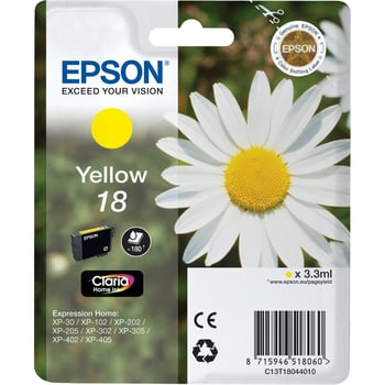 Epson T1804 Yellow Ink Cartridge