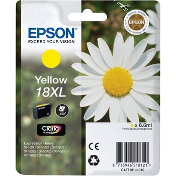 Epson T1814 High Capacity Yellow Ink Cartridge