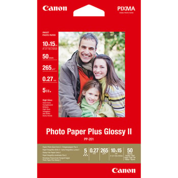 Canon PP-201 4x6 inch Photo Paper (50 Sheets)