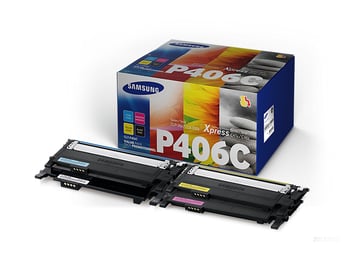 Samsung CLT406 B/C/M/Y Toner Value Pack