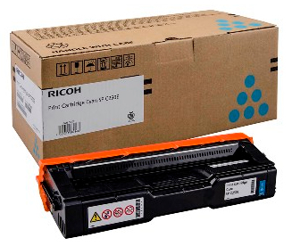 Ricoh 407544 Cyan Toner Cartridge