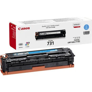 Canon 731-C Standard Capacity Cyan Toner Cartridge