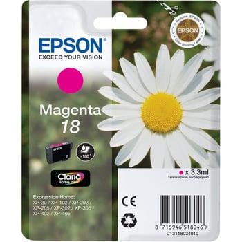 Epson T1803 Magenta Ink Cartridge