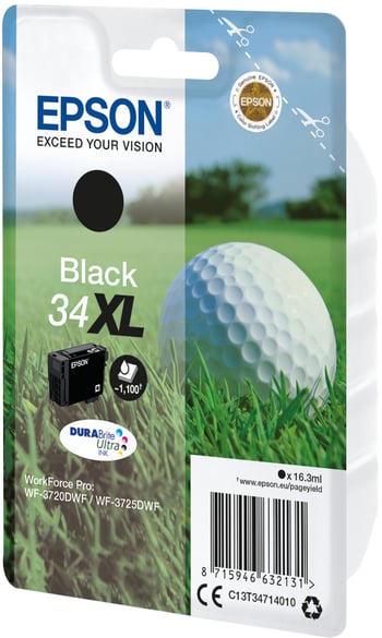 Epson 34XL High Capacity Black Ink Cartridge