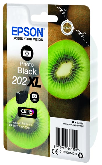 Epson 202XL High Capacity Photo Black Ink Cartridge