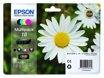 Epson T1806 Ink Cartridge Multipack