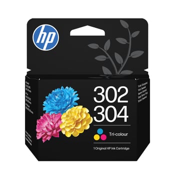 HP 302 / 304 Tri Colour Ink Cartridge