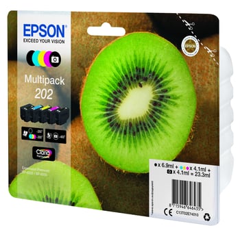 Epson 202 5 Colour Ink Cartridge Multipack