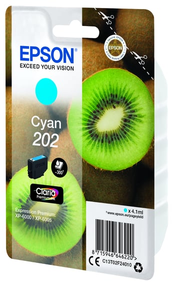 Epson 202 Cyan Ink Cartridge