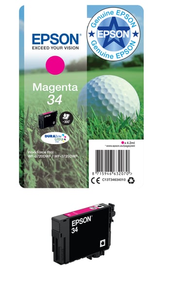 Epson 34 Magenta Ink Cartridge