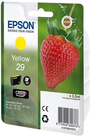 Epson 29 Yellow Ink Cartridge
