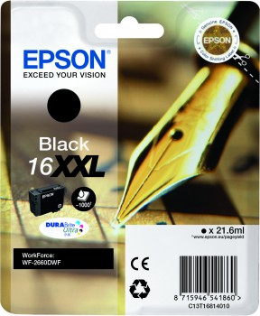 Epson 16XXL Extra High Capacity Black Ink Catridge