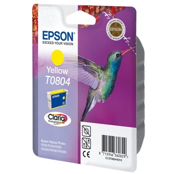 Epson T0804 Yellow Ink Cartridge