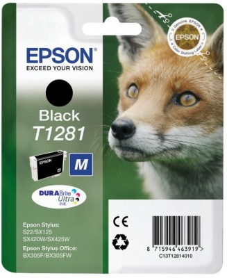 Epson T1281 Black Ink Cartridge
