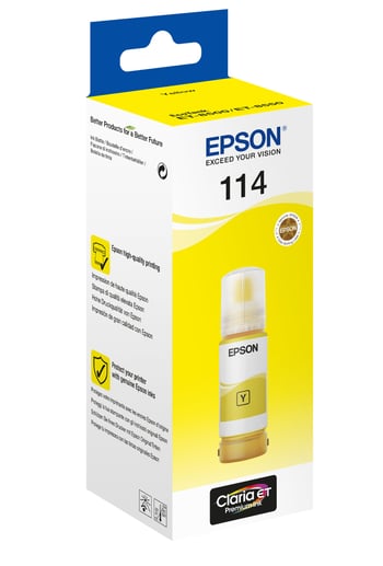 Epson 114 EcoTank Yellow Ink Bottle