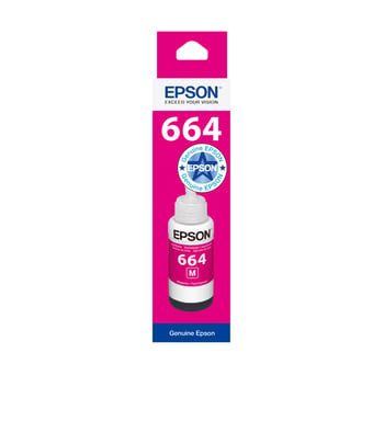 Epson T6643 EcoTank Ink Bottle - Magenta 70ml