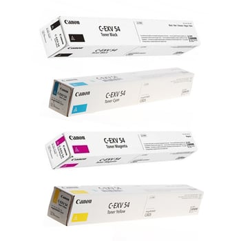 Canon CEXV54 Toner Cartridge Multipack (B/C/M/Y)
