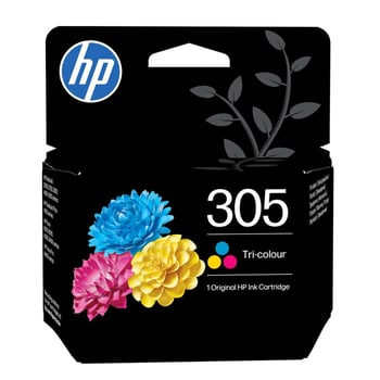 HP 305 Tri-Colour Ink Cartridge