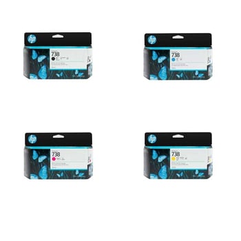 HP 738 Ink Cartridge Multipack