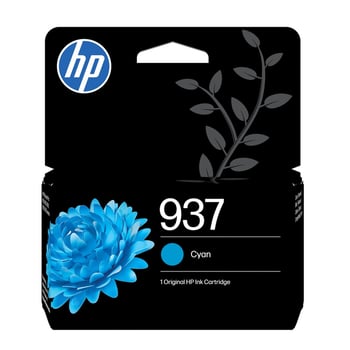 HP 937 Cyan Ink Cartridge