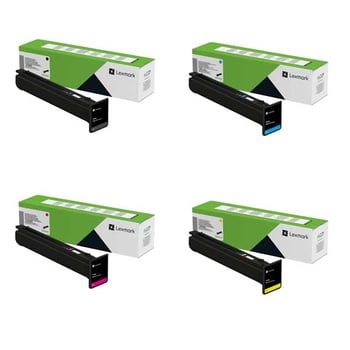 Lexmark 77L20K0 Return Program Toner Value Pack