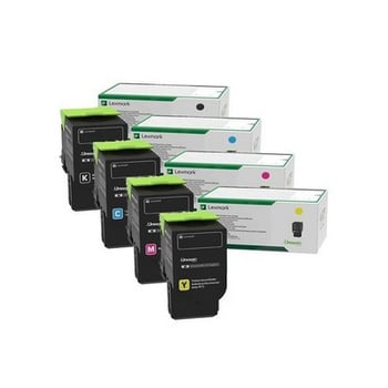 Lexmark 78C2UC0 Ultra High Capacity Toner Cartridge Multipack (B/C/M/Y)