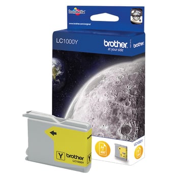 Brother LC1000Y Yellow Inkjet Cartridge