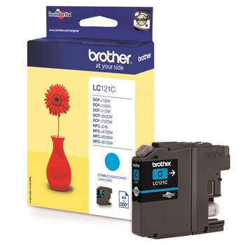 Brother LC121C Cyan Ink Cartridge