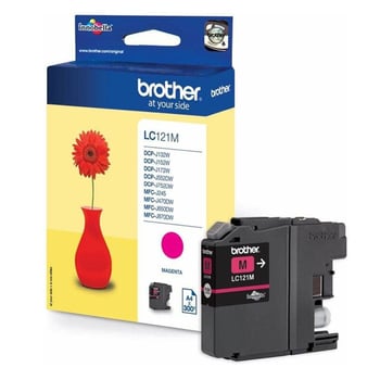 Brother LC121M Magenta Ink Cartridge