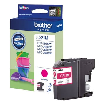 Brother LC221 Magenta Ink Cartridge