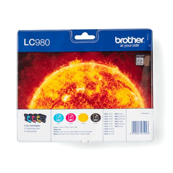 Brother LC980 Multipack B/C/M/Y