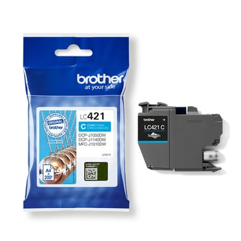 Brother LC421C Cyan Ink Cartridge