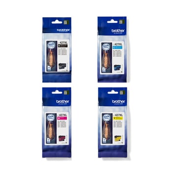 Brother LC427XLBK High Capacity Ink Cartridge (B/C/M/Y)