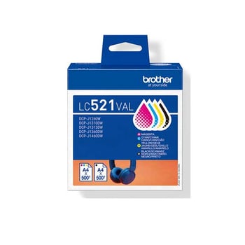 Brother LC521 Ink Multipack