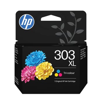 HP 303XL High Capacity Tri-Colour Ink Cartridge