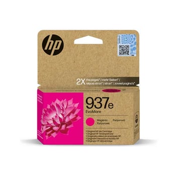 HP 937e EvoMore High Capacity Magenta Ink Cartridge