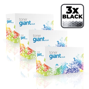 Compatible HP 220X High Capacity Black Toner - 3 Pack