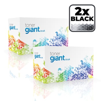Compatible Xerox 106R02605 Black Toner Cartridge Twin Pack