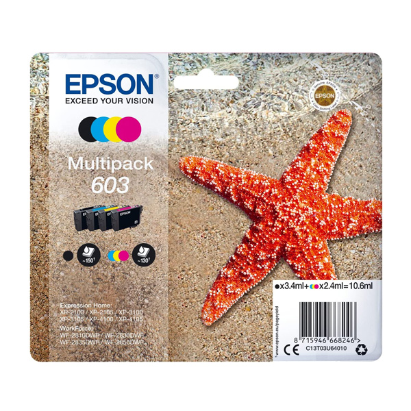 Epson 29 Strawberry Genuine Printer Ink Multipack 4 colours BCMY