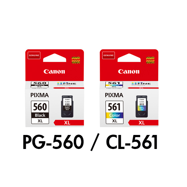 Canon PG-560 and CL-561